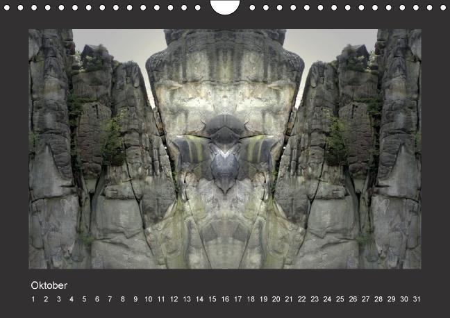 Produktbild: Spiegelwelten - die Externsteine (Wandkalender immerw&auml;hrend DIN A4 quer)