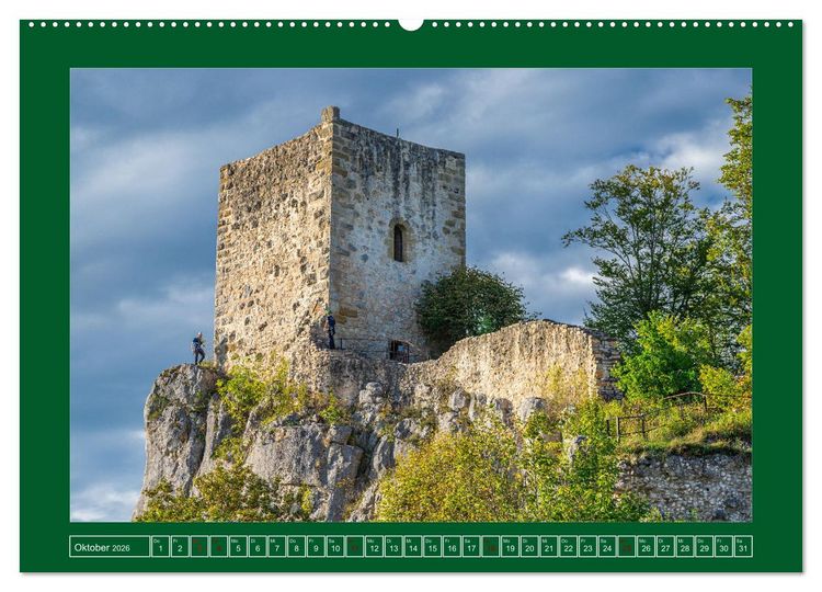 Produktbild: Romantische Ruinen (Wandkalender 2026 DIN A2 quer), CALVENDO Monatskalender