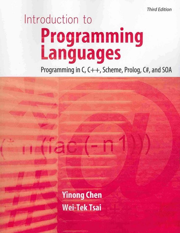 Produktbild: Introduction to Programming Languages