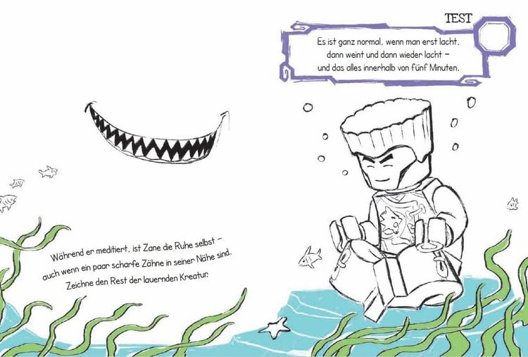 Produktbild: LEGO&reg; NINJAGO&reg; &ndash; R&auml;tselmalspa&szlig; mit Comics