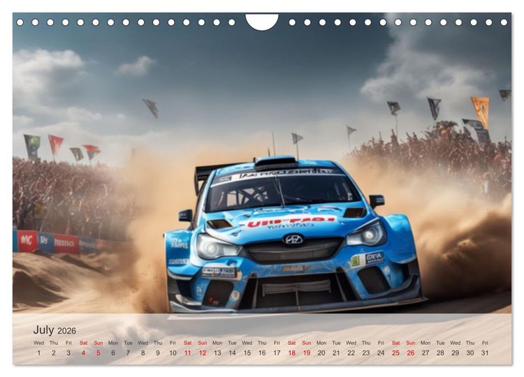 Produktbild: The ultimate sporty driving experience (Wall Calendar 2026 DIN A4 landscape), CALVENDO 12 Month Wall Calendar