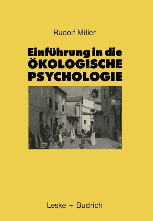 Produktbild: Einf&uuml;hrung in die &Ouml;kologische Psychologie