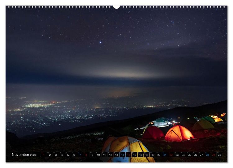 Produktbild: Kilimanjaro - das Dach Afrikas (Wandkalender 2026 DIN A2 quer), CALVENDO Monatskalender