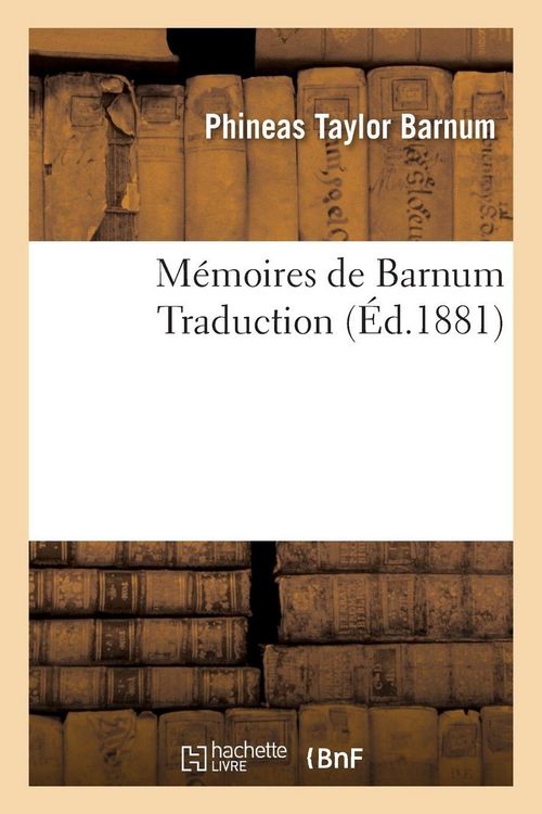 Produktbild: M&eacute;moires de Barnum