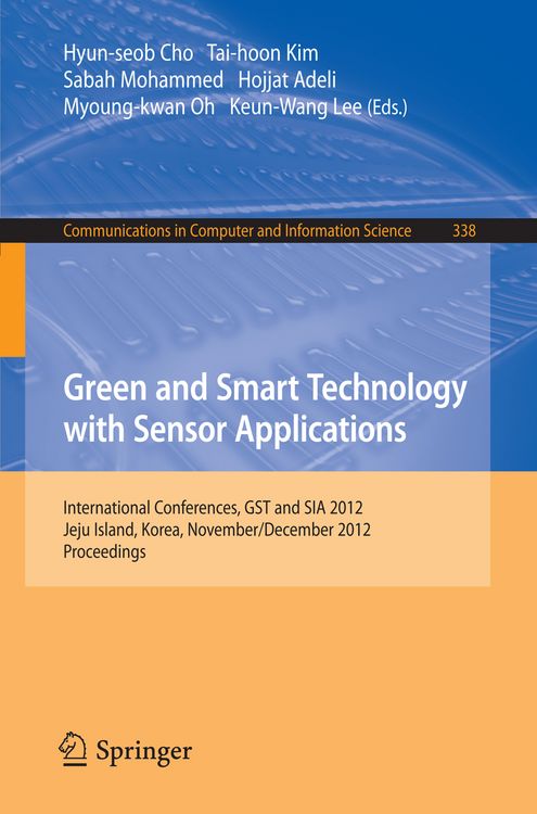 Produktbild: Green and Smart Technology with Sensor Applications