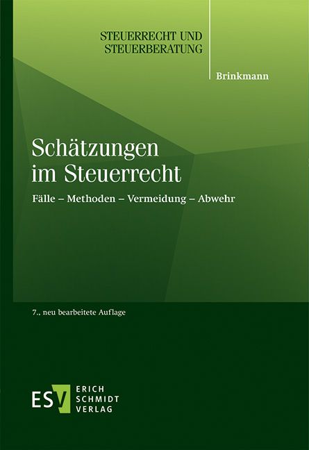 Produktbild: Sch&auml;tzungen im Steuerrecht