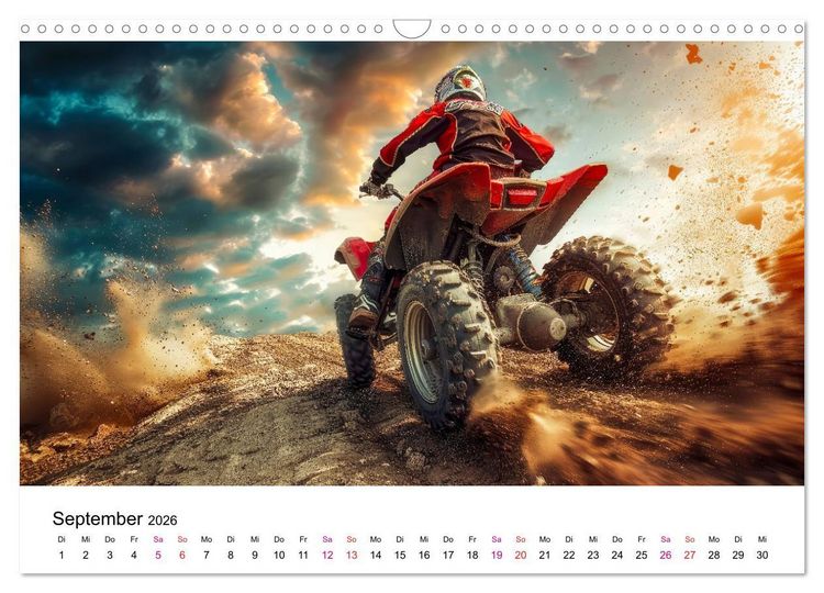 Produktbild: Quad Erlebnisse (Wandkalender 2026 DIN A3 quer), CALVENDO Monatskalender
