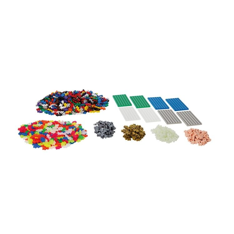 Produktbild: PLUS PLUS 1200 Kreativ Bausteine Super Set