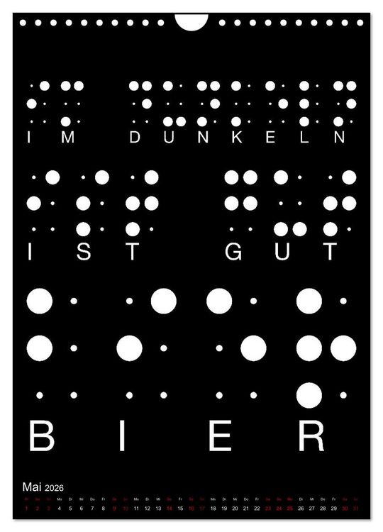 Produktbild: BIER Wandkalender -Trinken mit Stil (Wandkalender 2026 DIN A4 hoch), CALVENDO Monatskalender