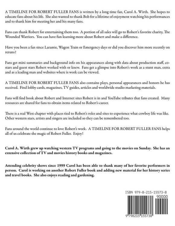 Produktbild: A Timeline for Robert Fuller Fans