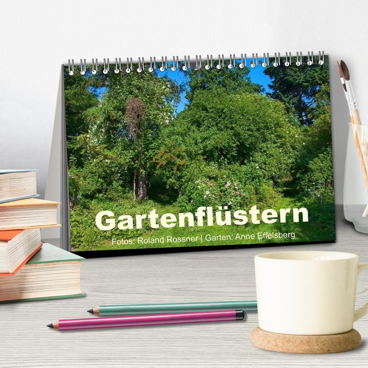 Produktbild: Gartenfl&uuml;stern (Tischkalender 2026 DIN A5 quer), CALVENDO Monatskalender