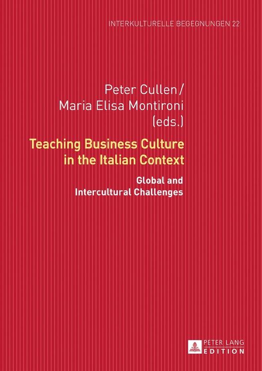Produktbild: Teaching Business Culture in the Italian Context