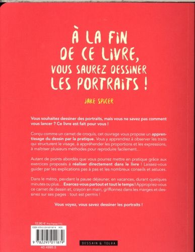 Produktbild: A la fin de ce livre, vous saurez dessiner les portraits !