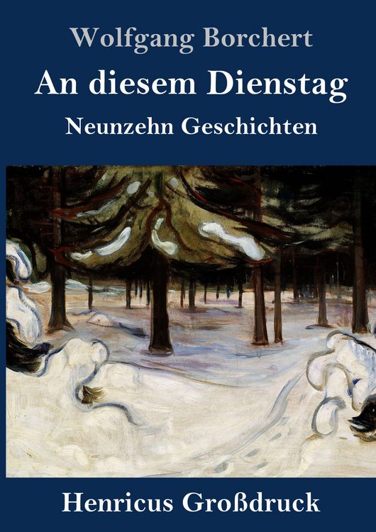 Produktbild: An diesem Dienstag (Gro&szlig;druck)