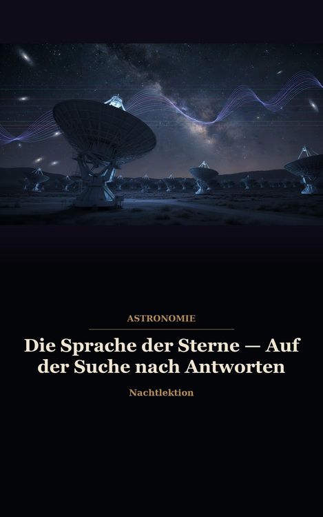 Produktbild: Die Sprache der Sterne  Auf der Suche nach Antworten