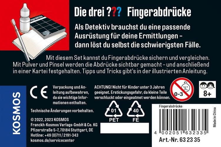 Produktbild: Die drei ??? Fingerabdrücke