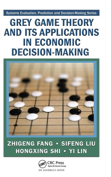 Produktbild: Grey Game Theory and Its Applications in Economic Decision-Making