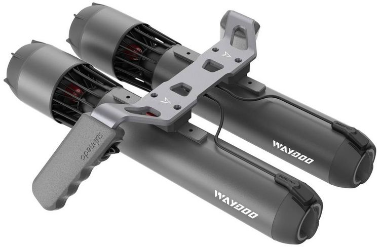 Produktbild: WAYDOO Subnado Twin Motor Grip Unterwasser Scooter Griffhalterung Grau