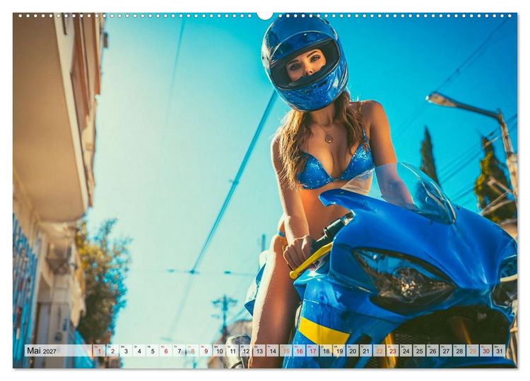 Produktbild: Schnelle Bikes und Starke Frauen (Wandkalender 2027 DIN A2 quer), CALVENDO Monatskalender