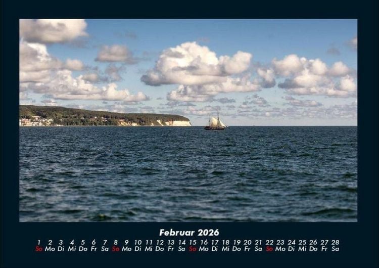 Produktbild: Die Seen der Erde 2026 Fotokalender DIN A4