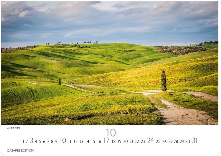 Produktbild: Toskana Kalender 2027 &ndash; Wandkalender | Fotokalender Italien 35x50cm &ndash; mit malerischen Fotos der Toskana, Italien