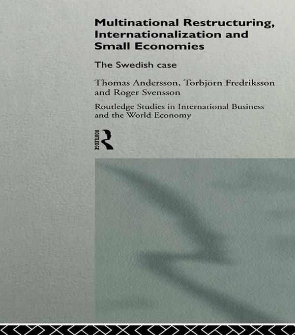 Produktbild: Multinational Restructuring, Internationalization and Small Economies