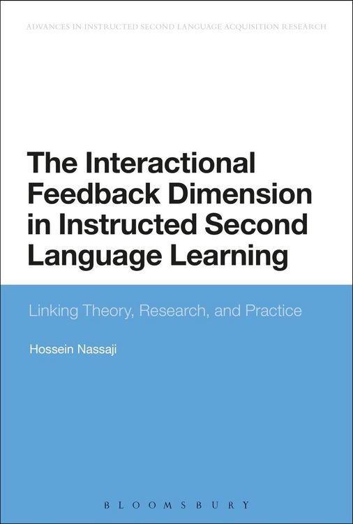 Produktbild: The Interactional Feedback Dimension in Instructed Second Language Learning