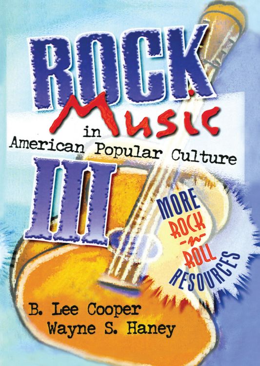 Produktbild: Rock Music in American Popular Culture III
