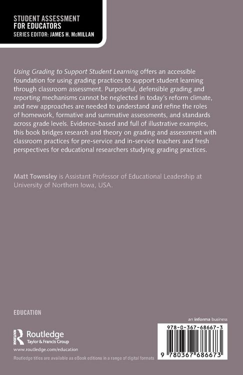 Produktbild: Using Grading to Support Student Learning