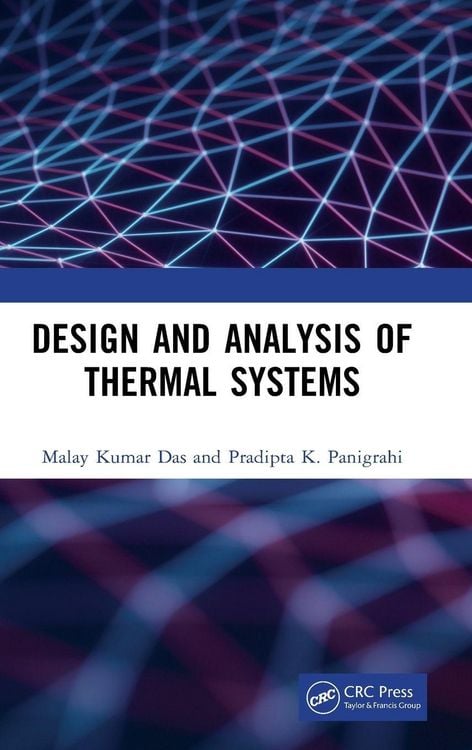 Produktbild: Design and Analysis of Thermal Systems