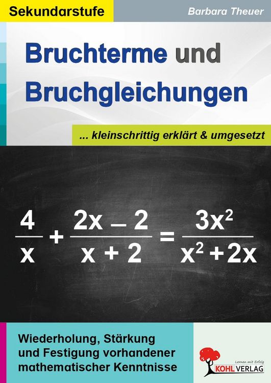 Produktbild: Bruchterme und Bruchgleichungen