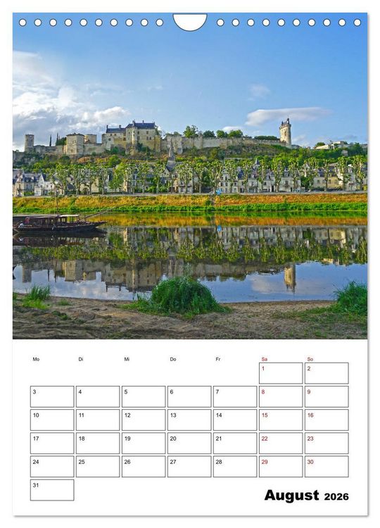 Produktbild: Frankreich erleben (Wandkalender 2026 DIN A4 hoch), CALVENDO Monatskalender