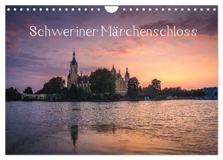 Produktbild: Schweriner M&auml;rchenschloss (Wandkalender 2026 DIN A4 quer), CALVENDO Monatskalender