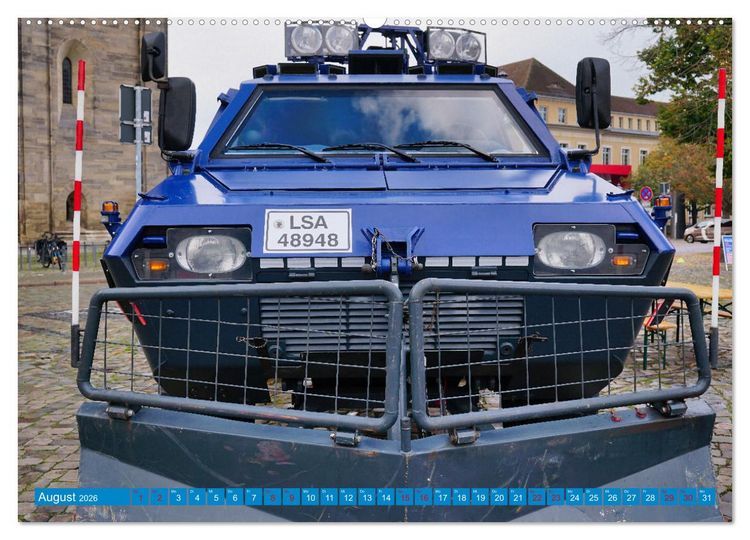 Produktbild: Aktionstag der Polizei (hochwertiger Premium Wandkalender 2026 DIN A2 quer), Kunstdruck in Hochglanz