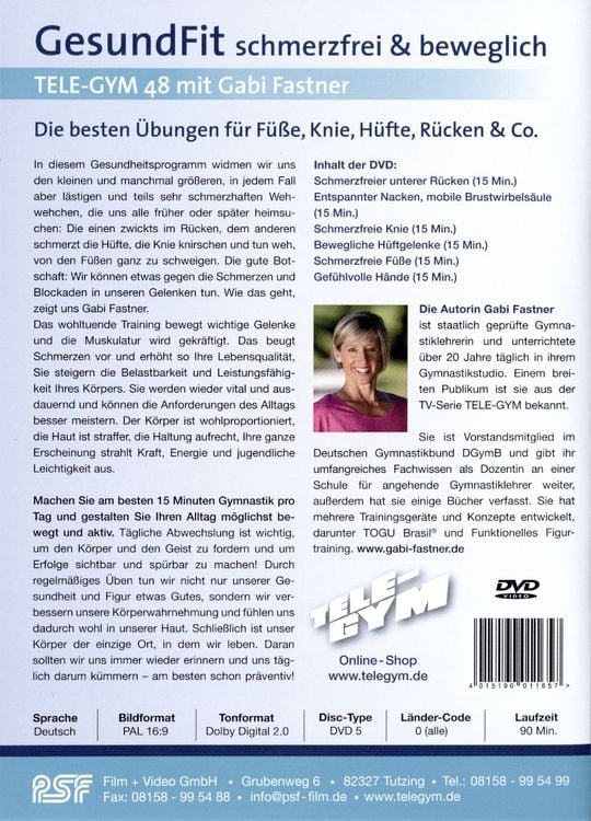 Produktbild: Tele-Gym 48 - GesundFit schmerzfrei & beweglich