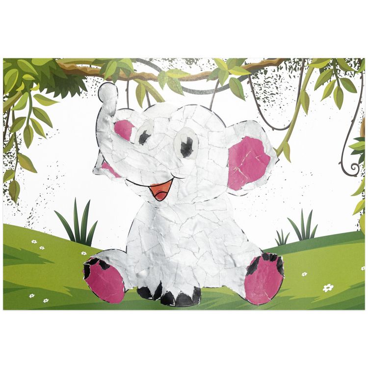 Produktbild: URSUS 8 Schnipselbilder "Dschungel"