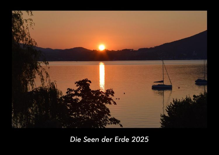 Produktbild: Die Seen der Erde 2025 Fotokalender DIN A3