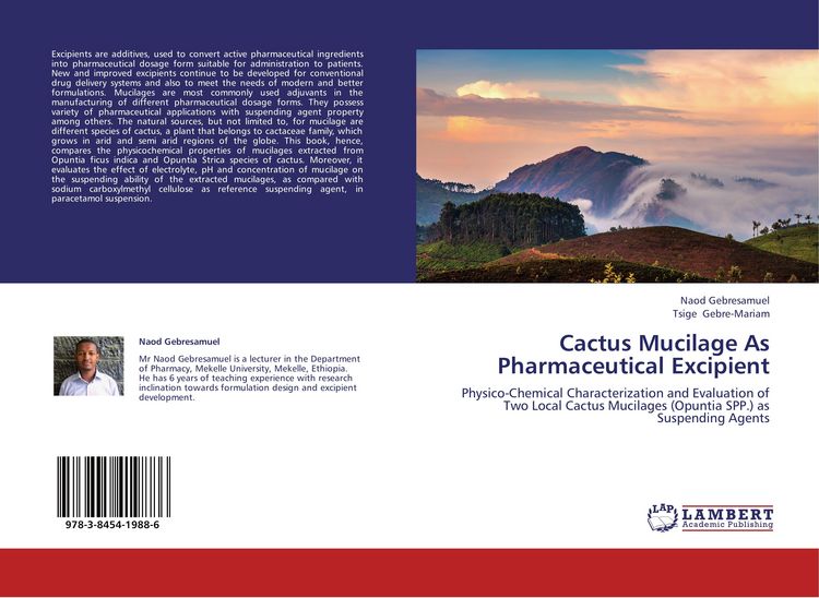 Produktbild: Cactus Mucilage As Pharmaceutical Excipient