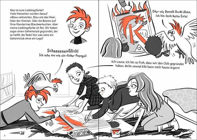 Produktbild: Red - Der Club der magischen Kinder (Band 2) - Ermittlungen undercover