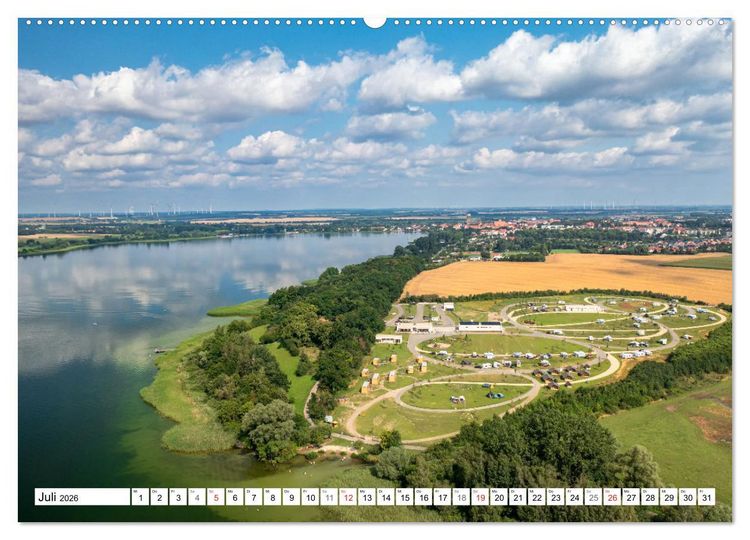 Produktbild: Prenzlau - im Wandel der Jahreszeiten (Wandkalender 2026 DIN A2 quer), CALVENDO Monatskalender