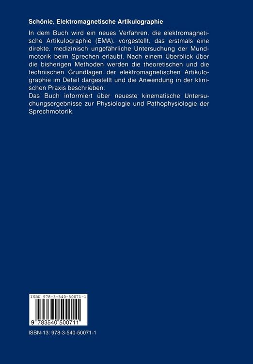 Produktbild: Elektromagnetische Artikulographie