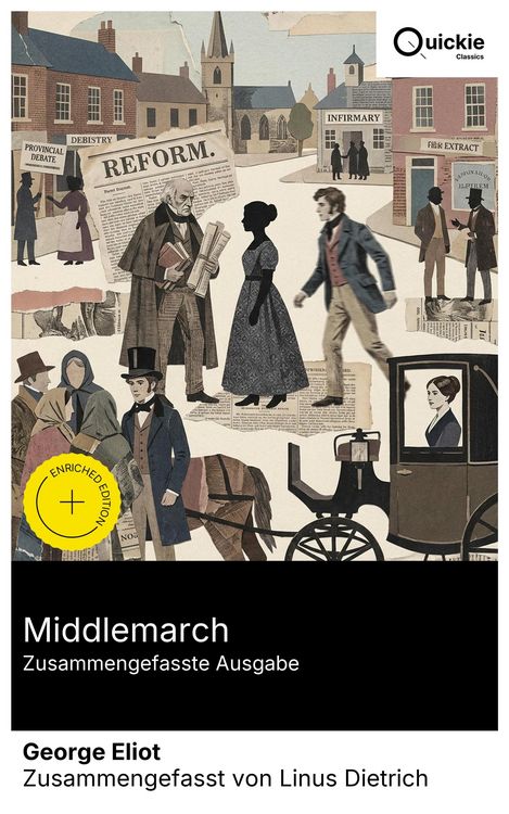 Produktbild: Middlemarch (Zusammengefasste Ausgabe)