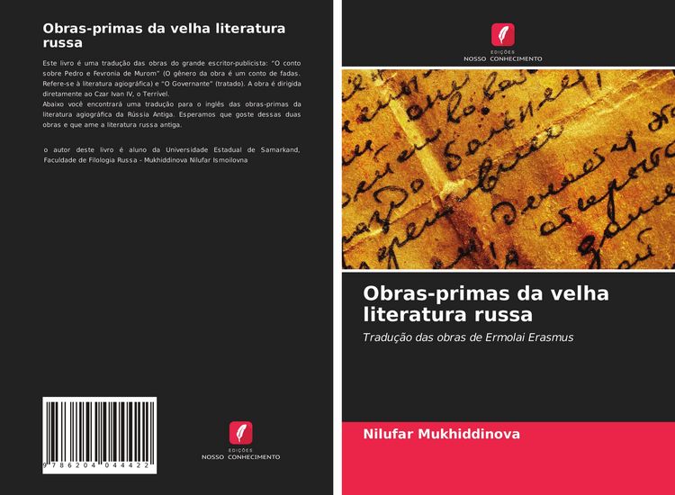 Produktbild: Obras-primas da velha literatura russa