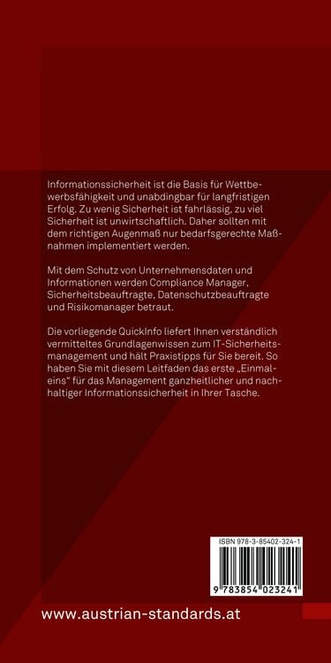 Produktbild: IT-Sicherheitsmanagement