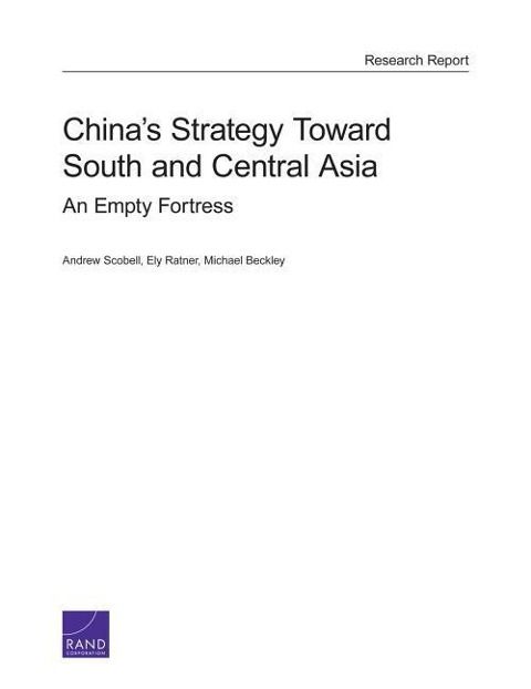 Produktbild: China's Strategy Toward South and Central Asia
