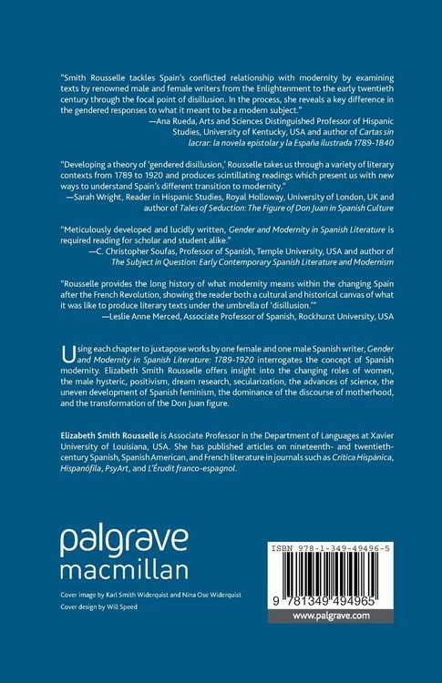 Produktbild: Gender and Modernity in Spanish Literature