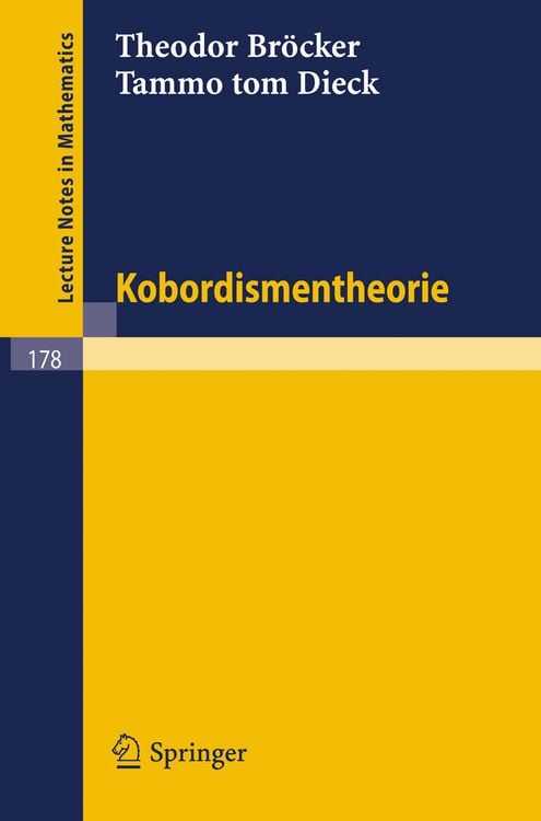 Produktbild: Kobordismentheorie