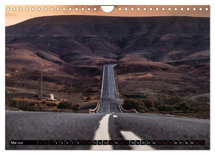 Produktbild: Fuerteventura - Eine Reise &uuml;ber die Vulkaninsel (Wandkalender 2026 DIN A4 quer), CALVENDO Monatskalender