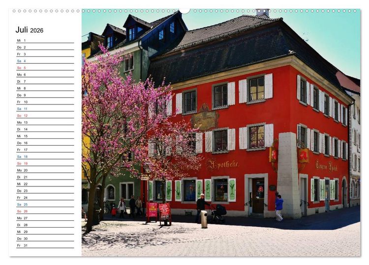 Produktbild: Konstanz - Ansichtssache (hochwertiger Premium Wandkalender 2026 DIN A2 quer), Kunstdruck in Hochglanz