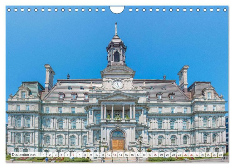 Produktbild: Montreal - klassisches Erbe in Qu&eacute;bec (Wandkalender 2026 DIN A4 quer), CALVENDO Monatskalender